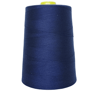 Hilo 80 40/3 alta resistencia azul marino 5.000 yd.