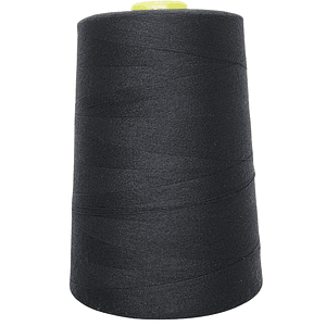 Hilo 80 40/3 alta resistencia negro 5.000 yd.