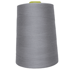Hilo 80 40/3 alta resistencia gris 5.000 yd.