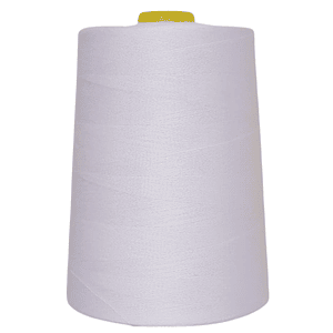 Hilo 50 20/2 telas gruesas blanco 5.000 yd.