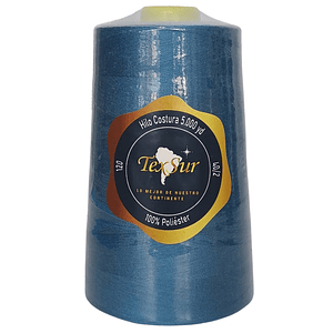 1744c hilo costura azul jeans 40/2 5.000 yds.
