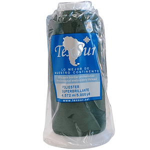 1813 hilo bordar verde botella 4572 mts