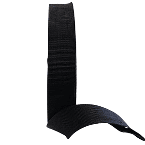 Cinta negra para mochilas de 50 mm x 50mt