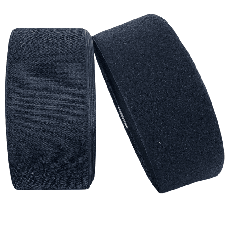 Velcro negro 100 mm x rollo 25 mt. 2