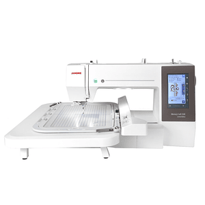 Bordadora janome mc550 + set 24 hilos bordado 1.000 mts.