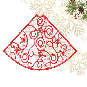 Matriz fsl lamparita 1 navideña encaje