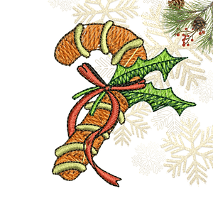 Matriz baston navideño