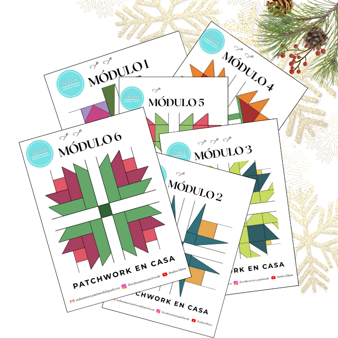 Pack 6 modulos patchwork 1