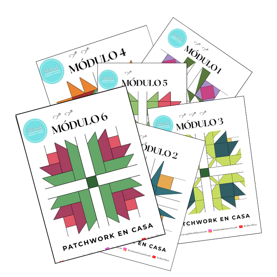 Pack 6 modulos patchwork 2