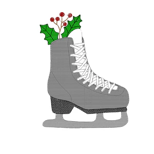 Matriz #11 patin navideño