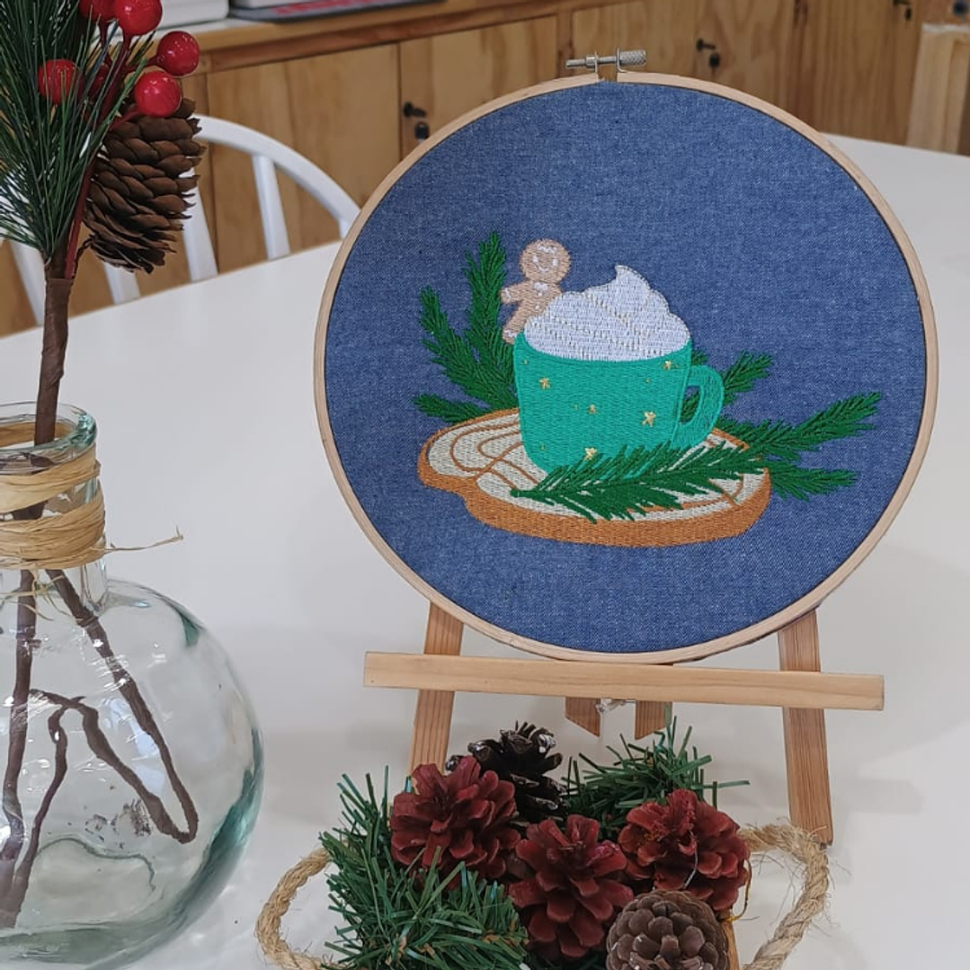 Matriz #9 cafe con galleta navideña 4