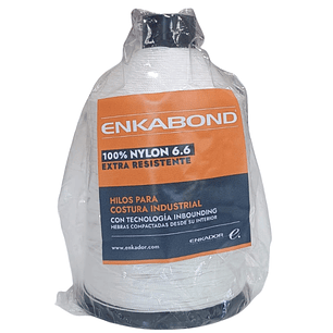 Nylon bondeado de alta tenacidad blanco 400 g #10