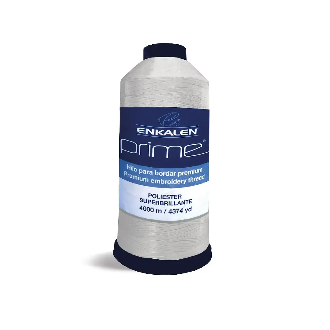 132 hilo bordar blanco mate 4000 mts. 2