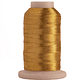 Lr8001 hilo de bordar metalico oro texsur 1000 mts - Miniatura 1