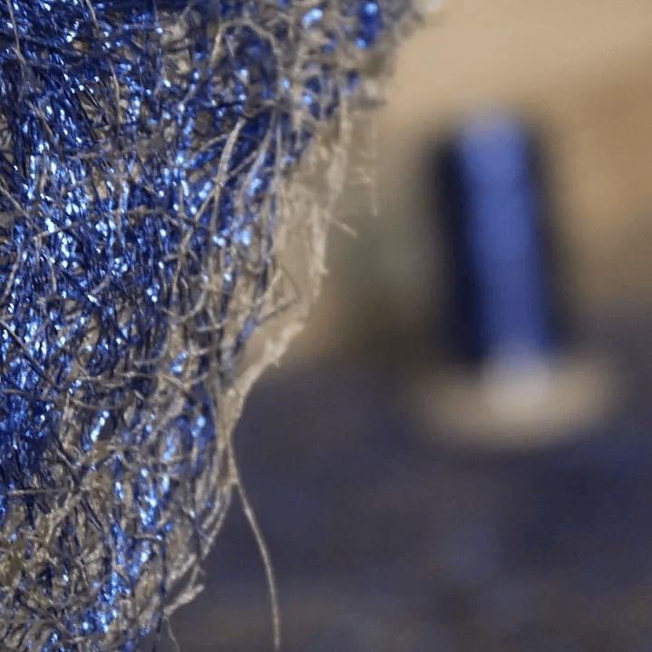 Fmx3155 hilo de bordar glitter azul texsur 1000 mts. 4