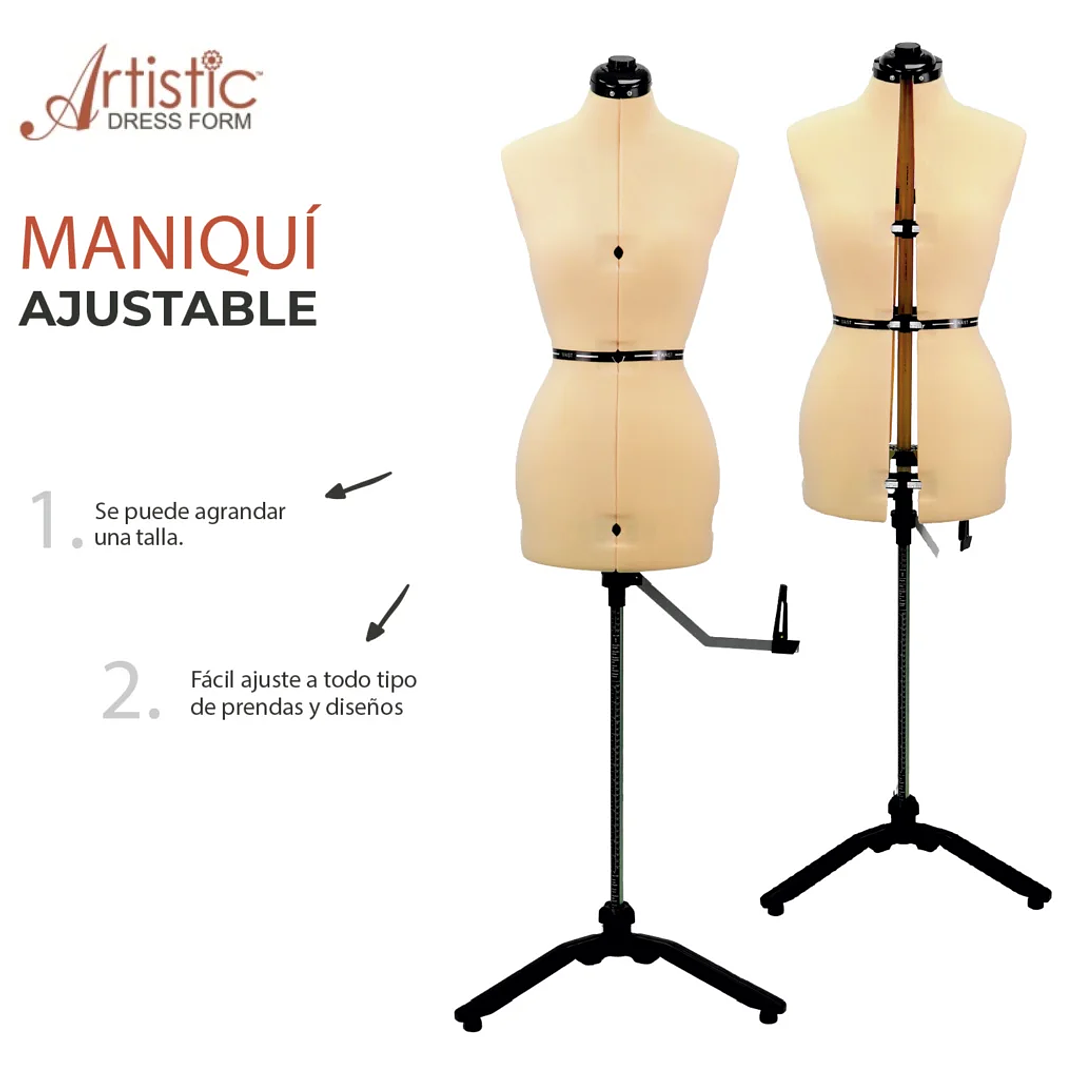 Maniqui adjustable talla m 1