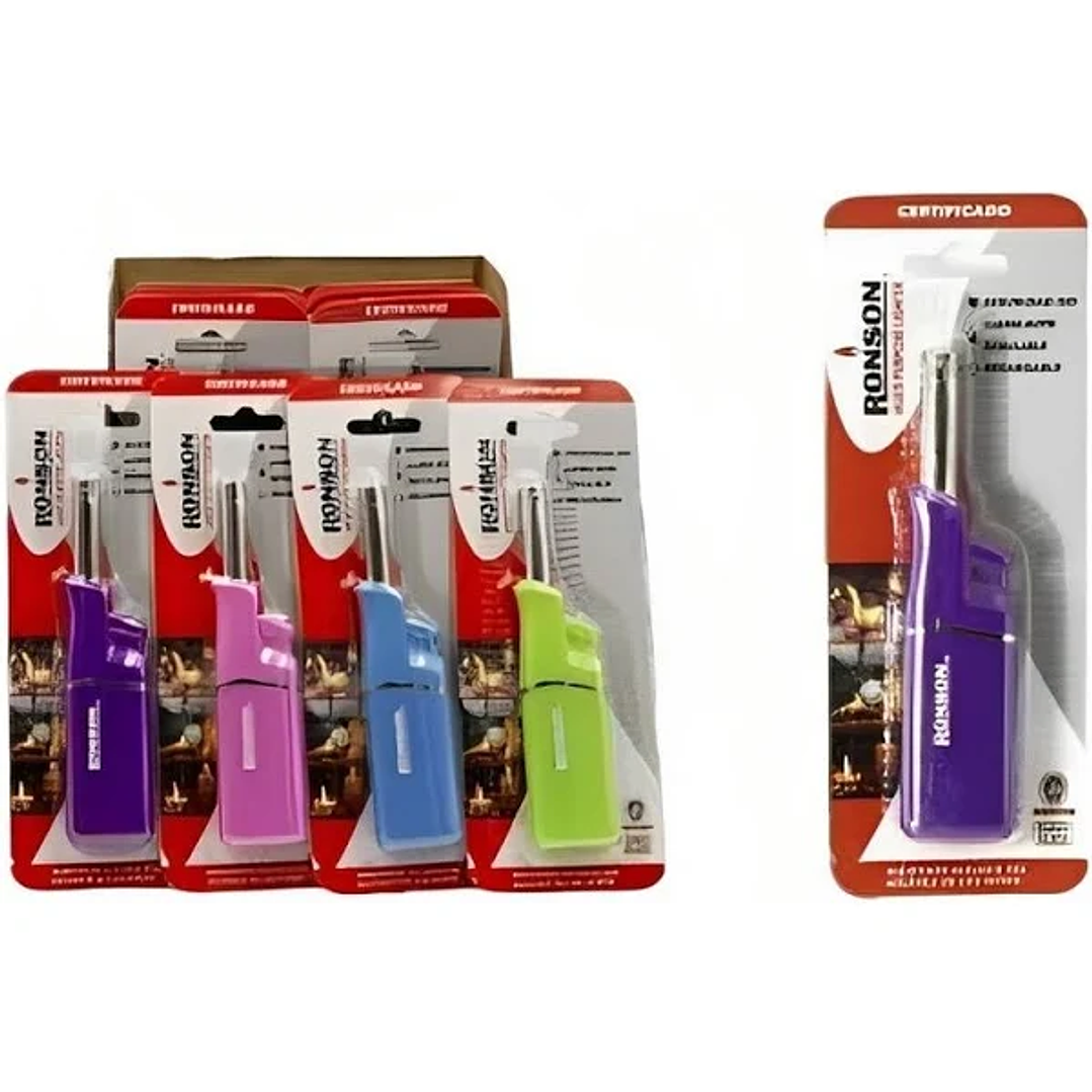 Encendedor ronson gas 6