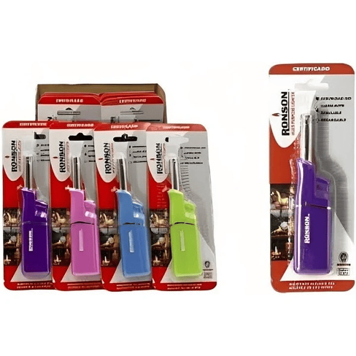 Encendedor ronson gas 6