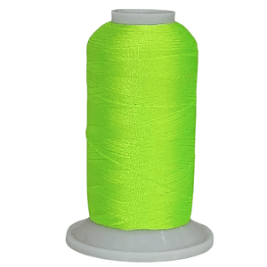 18611 hilo de bordar texsur verde fluor 1000 mts.