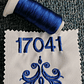 17041 hilo bordar azulino  1000 mts. - Miniatura 5