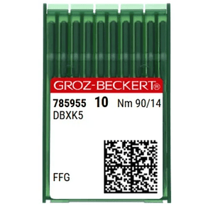 Aguja bordar industrial #90 paleta