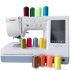 Máquina de coser y bordadora mc1000