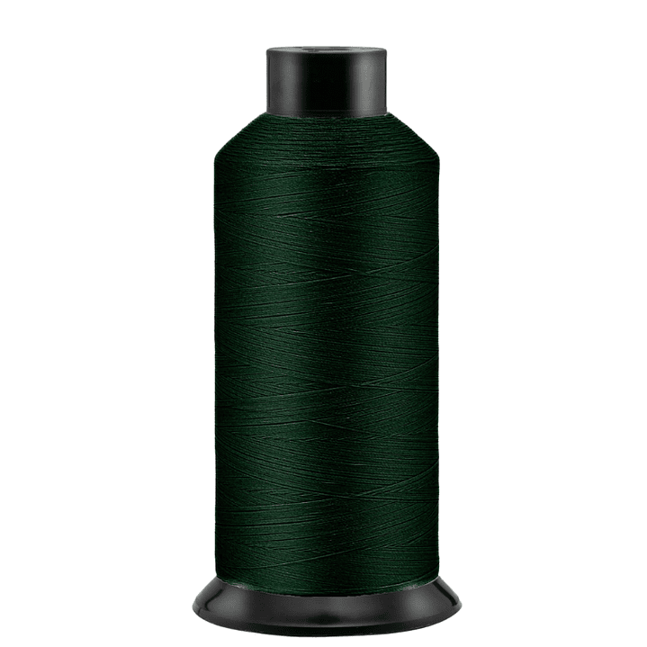 3813 hilo bordar verde botella 4000 mts. 1