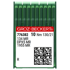 Aguja recta talon grueso mr 130/21 punta r