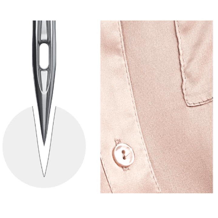 Aguja ojaladora industrial #90 paleta 2