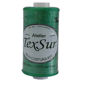 Hilo costura basico verde 500 mts.