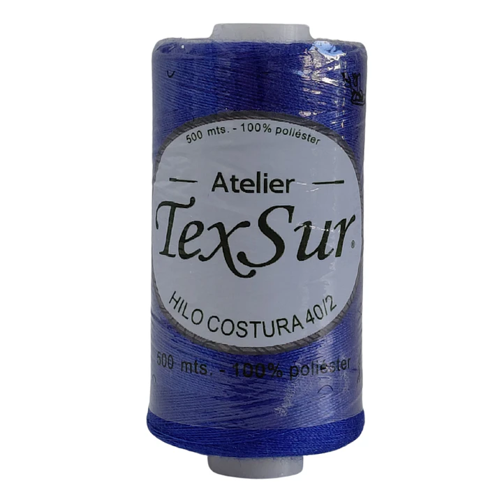 Hilo costura basico azulino 500 mts. 1