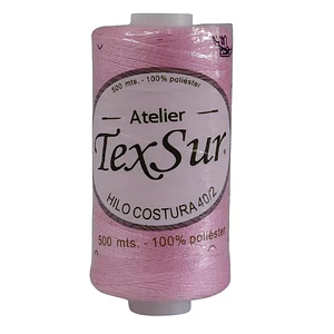 Hilo costura basico rosado 500 mts.