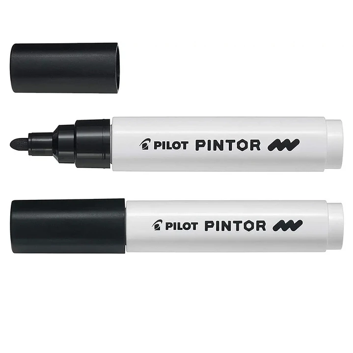 Marcador pintor medio negro 2