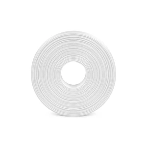 Cinta de raso 25 mm x 46 mts.  blanca