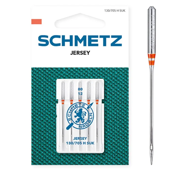 Schmetz #80 jersey bordadora casera paleta 5 agujas 1