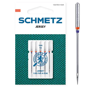 Schmetz #100 jersey bordadora casera paleta 5 agujas