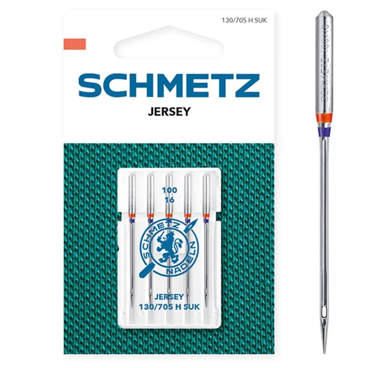 Schmetz #100 jersey bordadora casera paleta 5 agujas 1