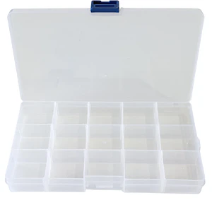Caja plastica con divisiones