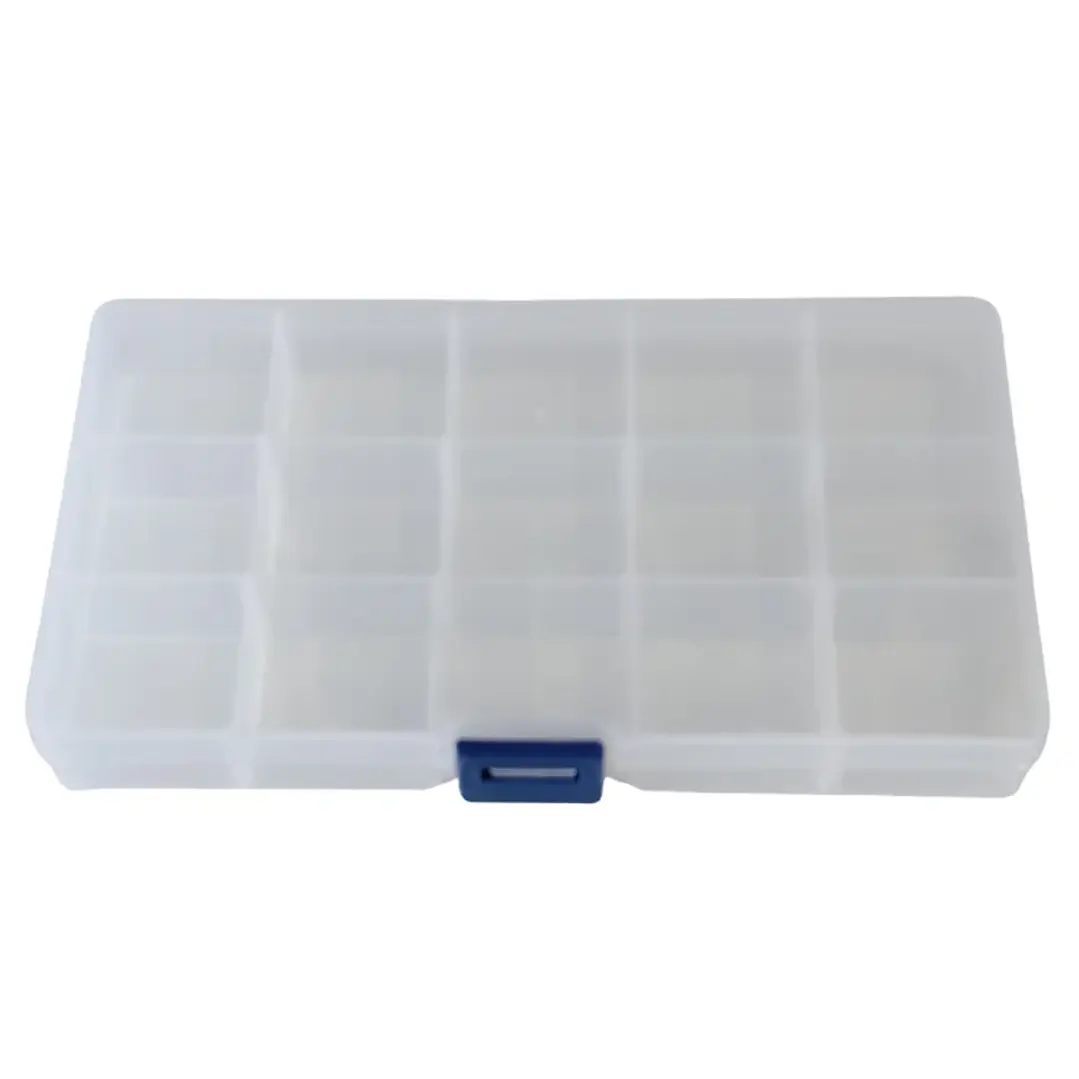 Caja plastica con divisiones 3