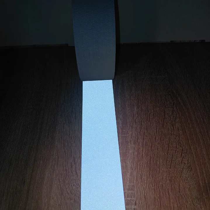 Cinta reflex gris 50mx5 cms. poly 4