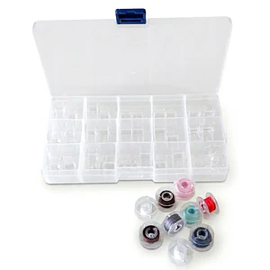 Caja plastica con 30 carretes