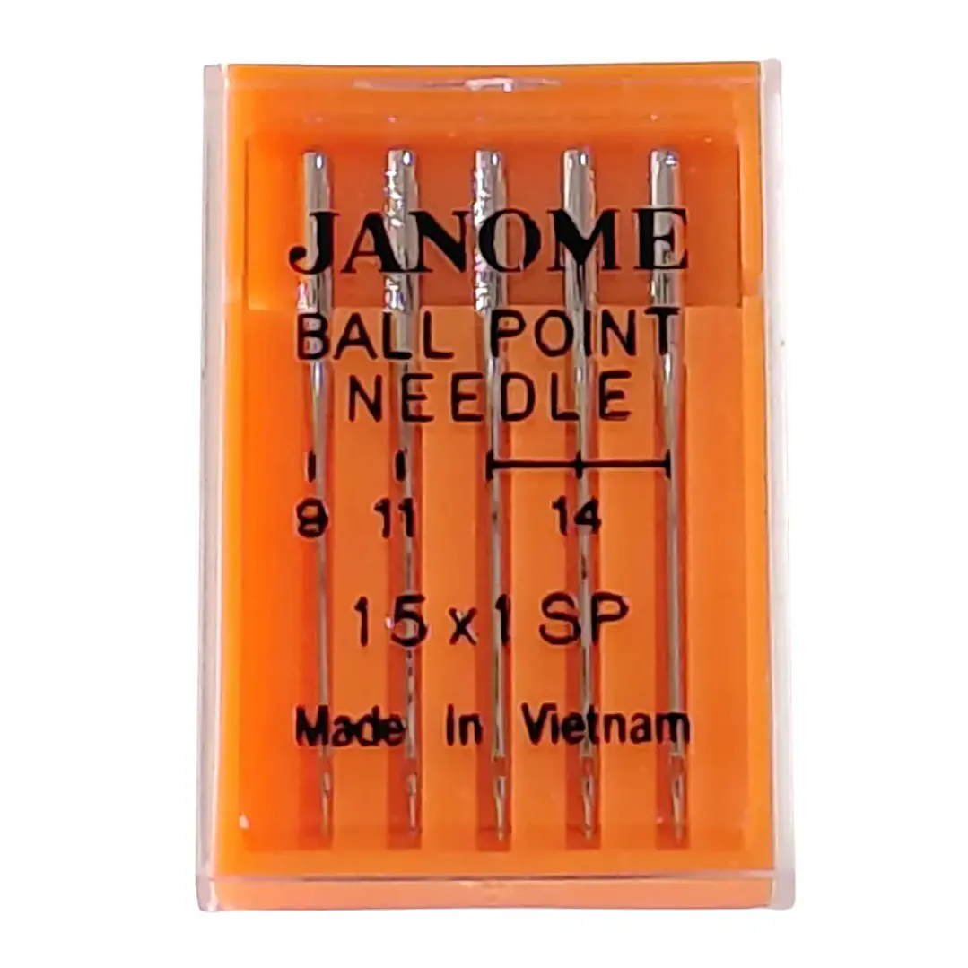 Aguja punta de bola surtida janome 1