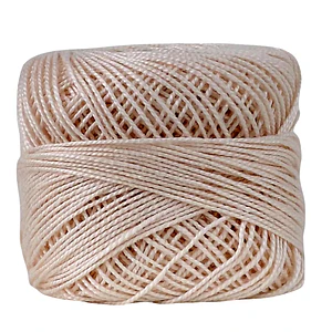 Hilo perlé 100% algodón nude 80 mts.