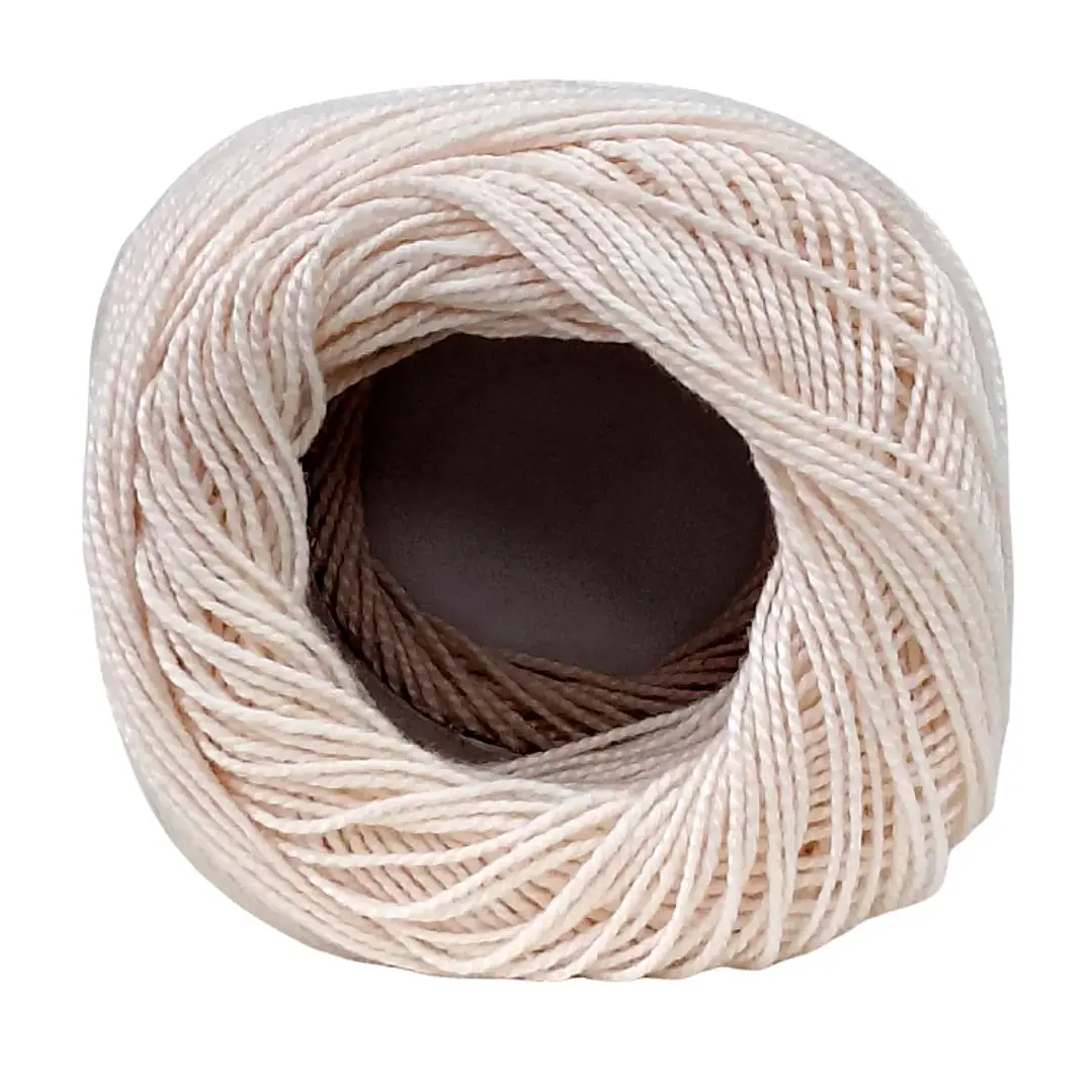 Hilo perlé 100% algodón nude 80 mts. 3
