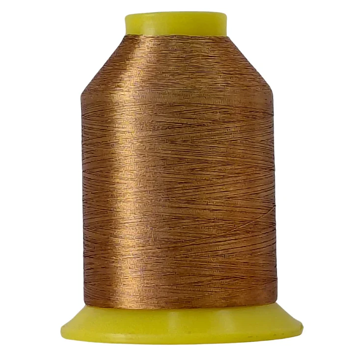 8020 hilo bordar lurex cobre 4000 mts. 1