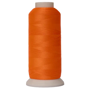 1316 hilo bordar naranja fluor  4000 mts