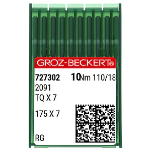 Aguja botonera ind. #110 groz-beckert