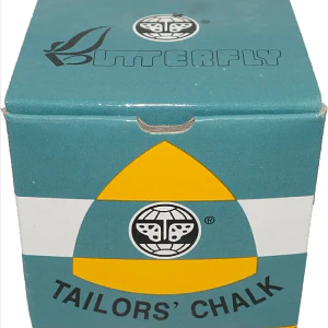 Caja 10 tizas suaves para sastre - color blanco