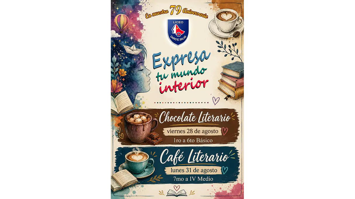 Chocolate  Literario y Café Literario. 1