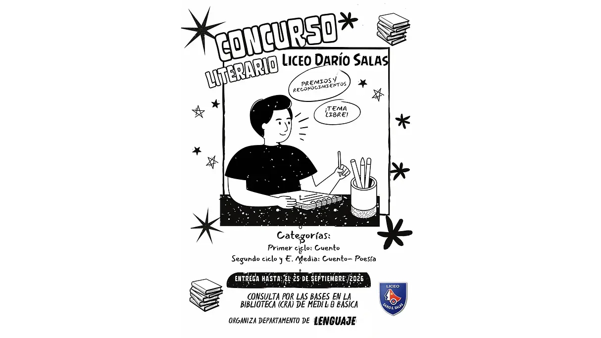 Premiación del Concurso Literario Liceo Darío Salas. 1
